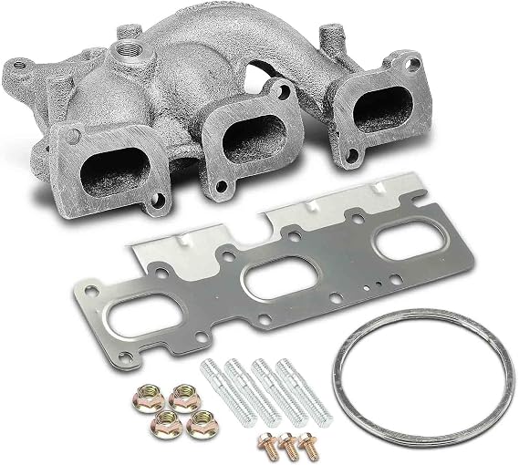 A-Premium Right Side Exhaust Manifold Kit W/Gaskets & Hardware