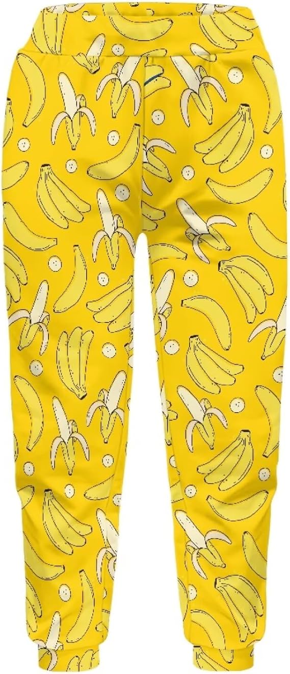 Boys Girls Sweatpants Casual Youth Active Jogger Pants with Pockets