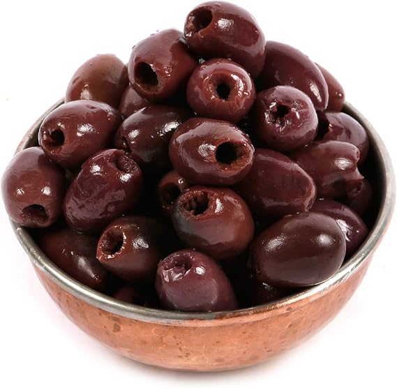 Dorri - Kalamata Olives Pitted in Extra Virgin Olive Oil 1.5kg | Premium Black Kalamata Olives, Greek Olives, Healthy Party Snack (Available from 250g to 3kg)