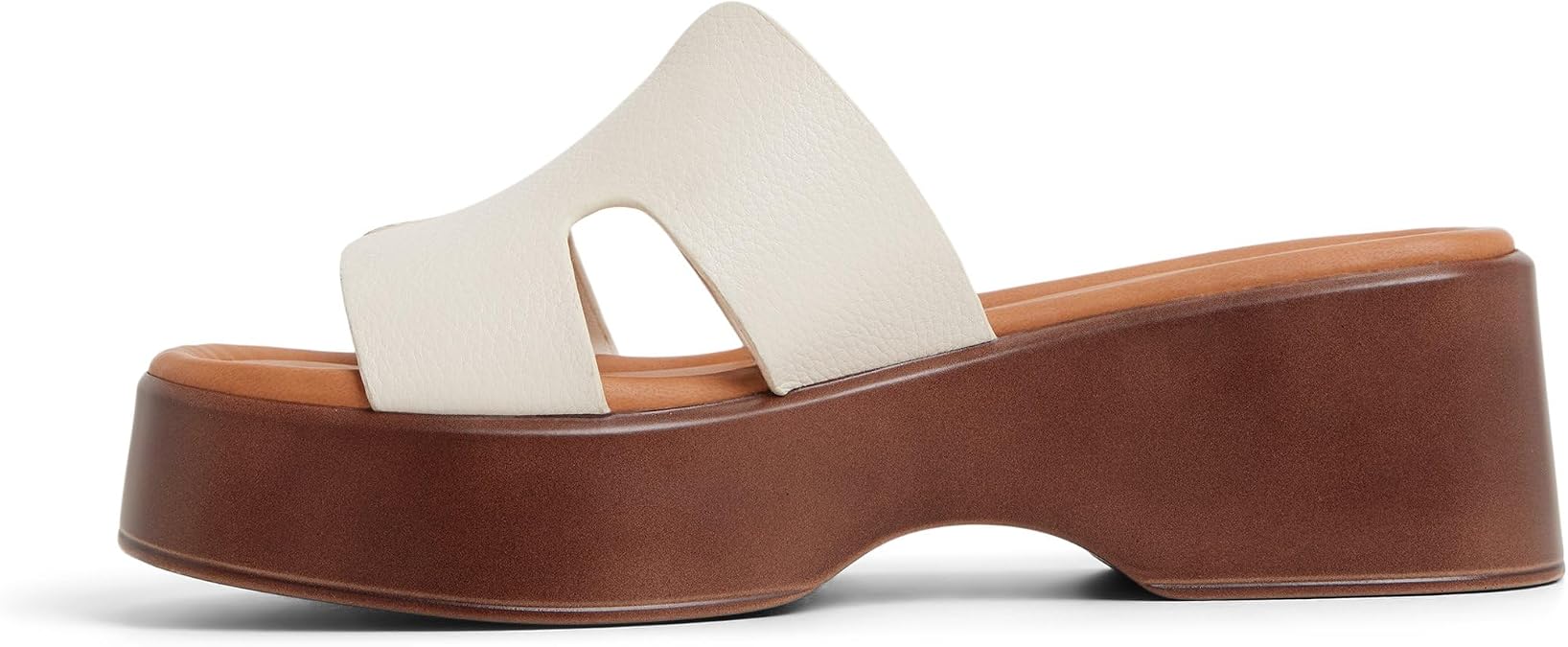 Call It Spring Women's Abilene Vegan H-Band Wedge Sandal