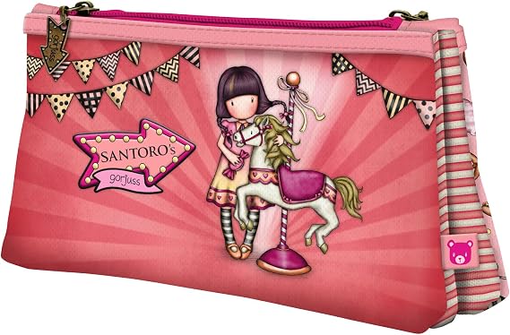 Santoro Gorjuss - Double Pencil Case - Carousel