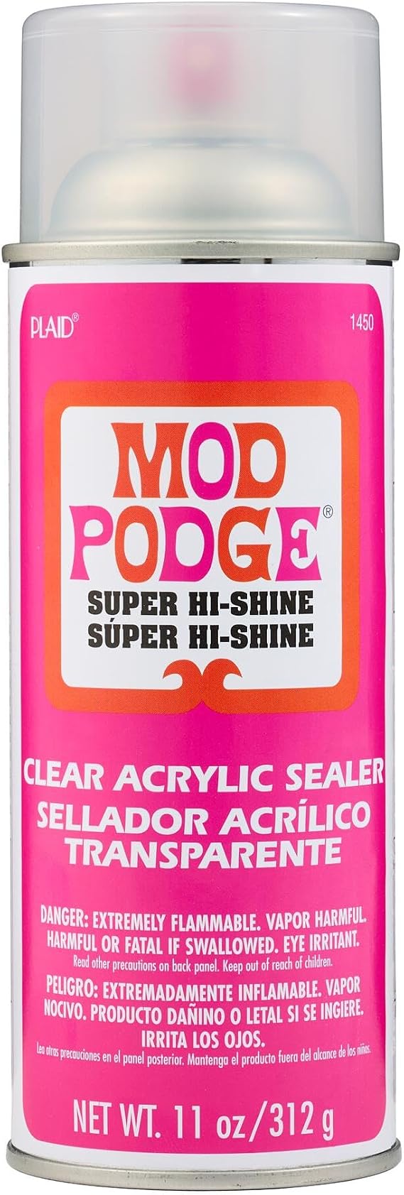 Mod Podge Acrylic Sealer (11-Ounce), 1450 Super Gloss