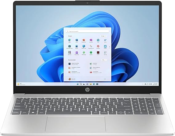 HP 15-FD000 2024 Business Laptop 15.6" FHD IPS Touchscreen 10-Core Intel i7-1255U 16GB DDR4 512GB SSD Intel Iris Xe Graphics Wi-Fi 6E Win10 Pro w/ONT 32GB USB