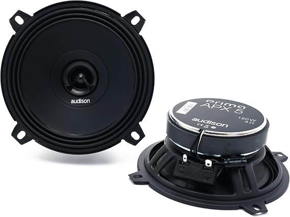 Audison APX 5 Prima Series 5.25" (130mm) 2-Way Coaxial Speakers (Pair)