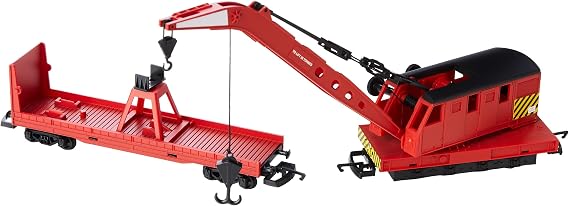 Hornby R6881 Railroad Breakdown Crane Freight Car, Multi