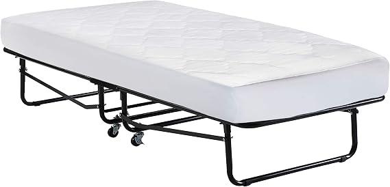 Micropuff Fitted Mattress Pad - Cot Size 33 (33" x 75") Mattress Pad - Soft and Comfortable Fitted Mattress Protector - Mattress Cover Stretches up 12 to 15 Inches Deep - Easy to Wash