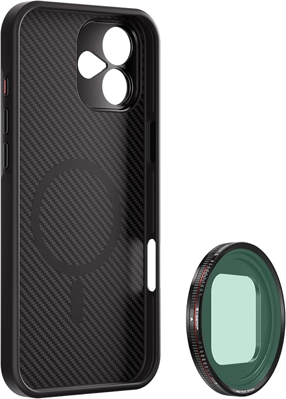 Mist FREEWELL Pro Filmmaker Case and VND1-5 Stop Filter Kit Compatible with iPhone 16 Plus