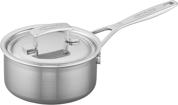 Demeyere Industry 5-Ply 1.5-qt Stainless Steel Saucepan