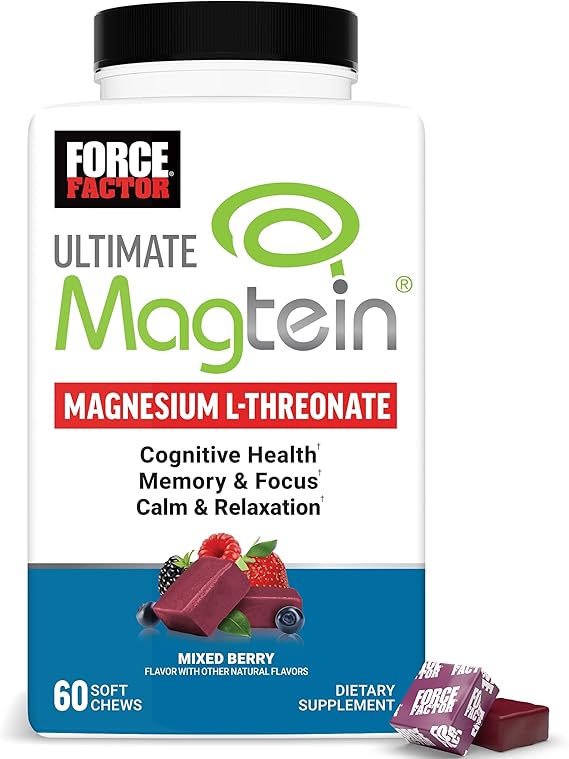 Force Factor Ultimate Magtein Magnesium L-Threonate 2000mg