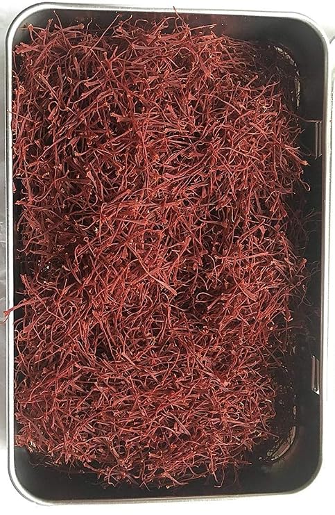 Cyrus Saffron, Organic USA Grown Superior Saffron 22-24 Karat All Red for Tapas, Paella, Rice Dishes, Tea (1 Ounce (Pack Of 1))
