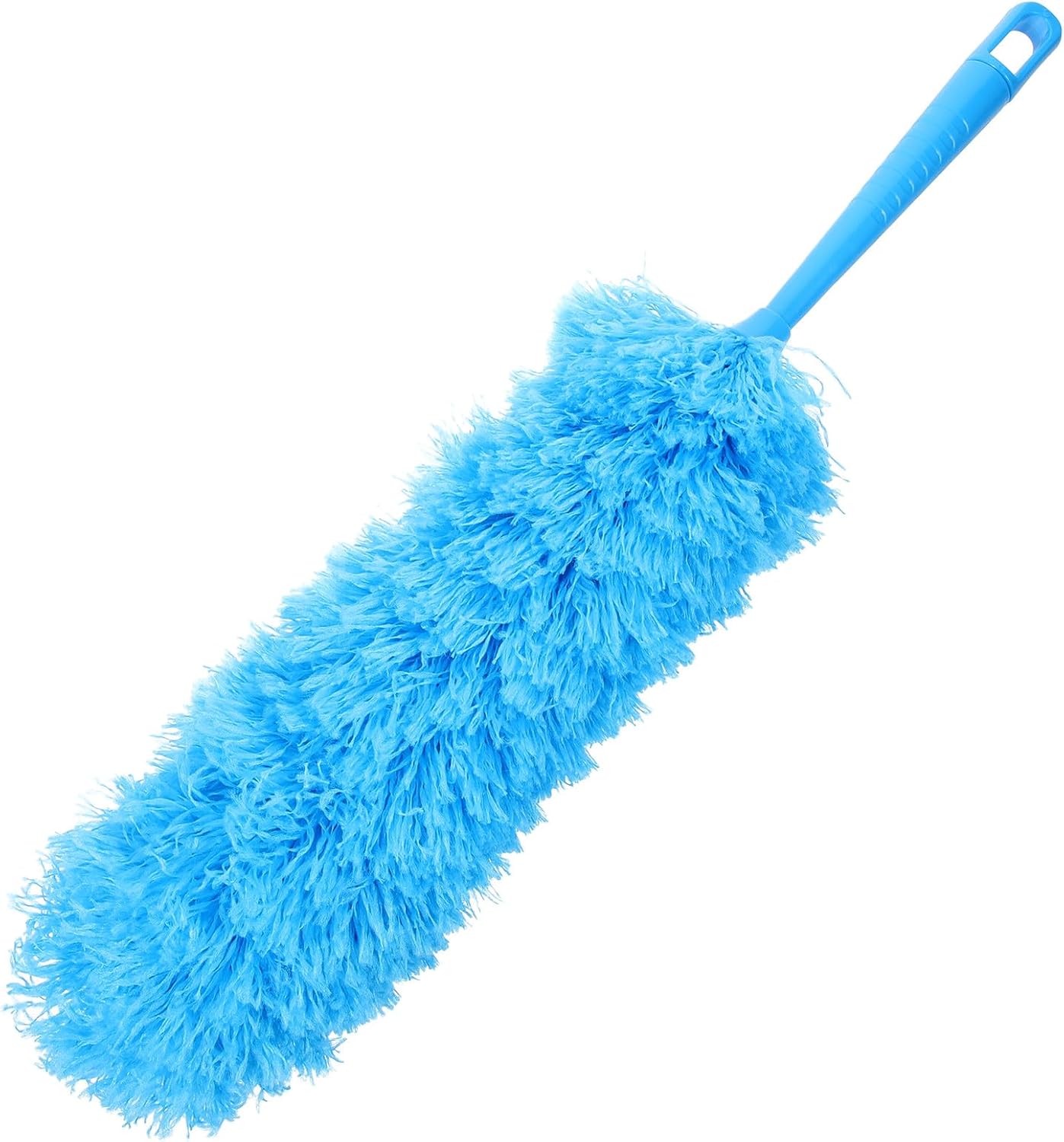 Bendable Portable Duster with Handle for Home and Office Use, Microfiber Dust Brush Cleaner, Easy to Clean Plastic Frame for Removing Dust and Cobwebs