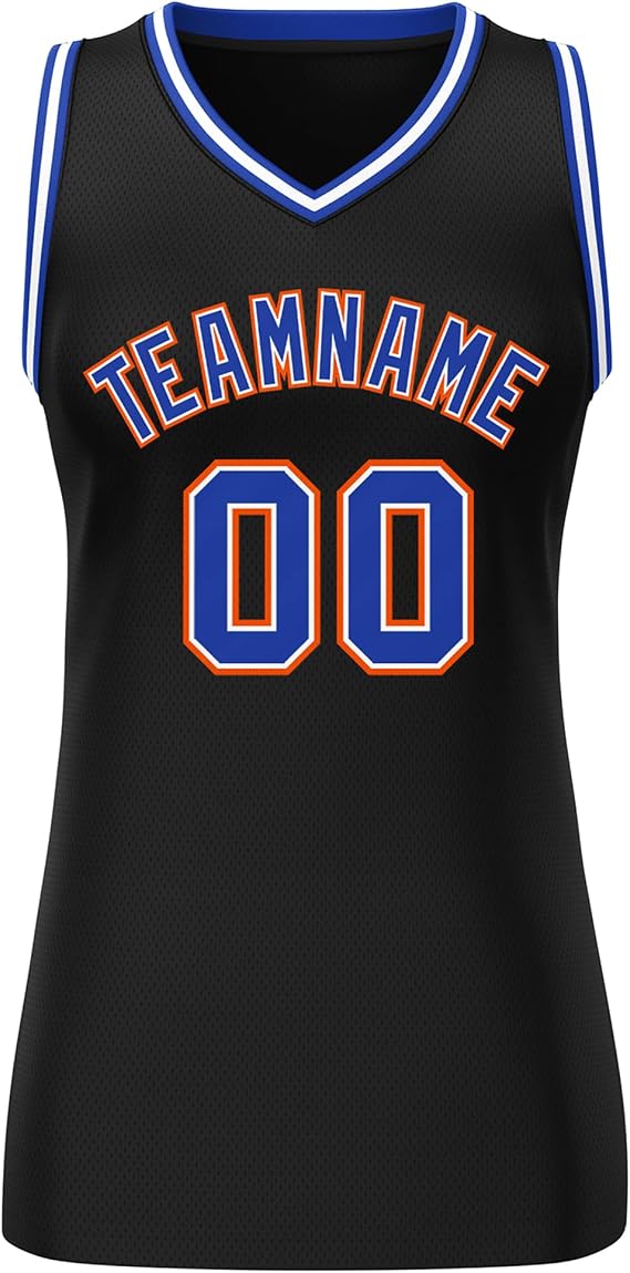KXK Custom Womens Ladies Basketball Jersey Athletic Mesh Practice Jerseys Personalized Stitched/Printed Name Number
