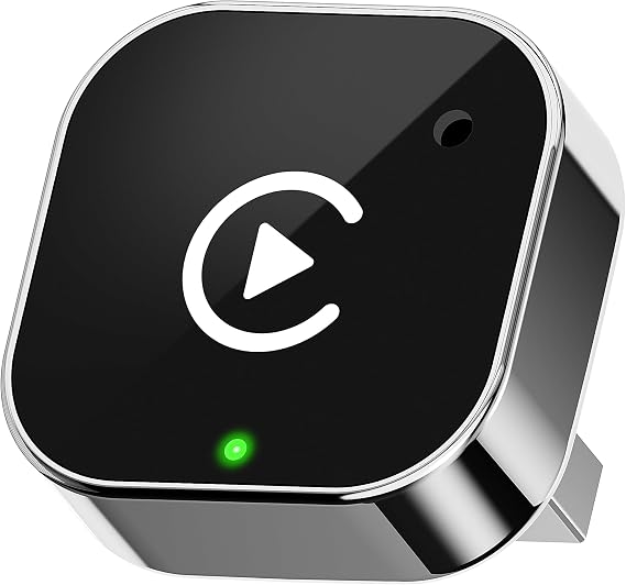 2026 Wireless CarPlay Adapter for Apple CarPlay & Android Auto - USB-A/USB-C, 98% Compatibility, Lifetime OTA Updates, Auto Reconnect, FCC Certified, 8.5g (iOS 10+/Android 11+, Not BMW/Tesla/Huawei)