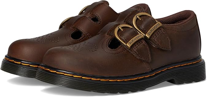 Dr. Martens Girl's 8065 J (Little Big Kid) Mary Jane Flat