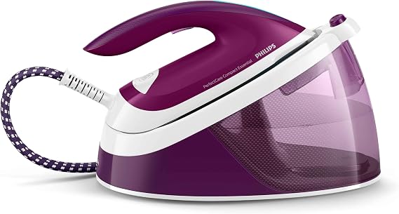 PHILIPS GC6842/30 Buhar Kazanlı Ütü, 1.3 L Hacim, OptimalTemp Teknolojisi, Mor