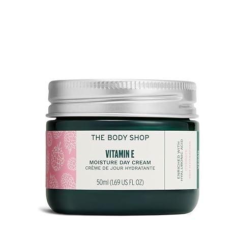 The Body Shop Vitamin E Moisture Cream Fast Absorbing Hydrates Moisturizes and Protects For Skin oz