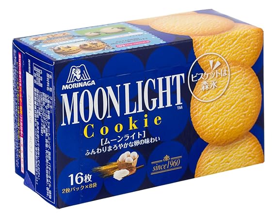 Morinaga Moon Light Biscuit, 4.79 Ounce