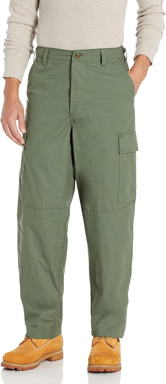 Tru-Spec Men's BDU Pants - Tactical Uniform Pants for Military and Law Enforcement, 100% Cotton Rip-Stop