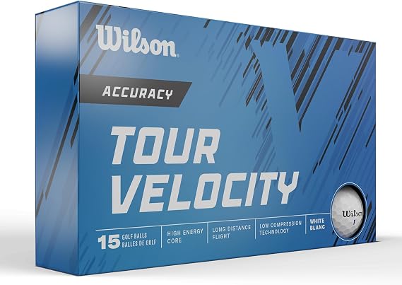 WILSON Tour Velocity Distance Golf Balls