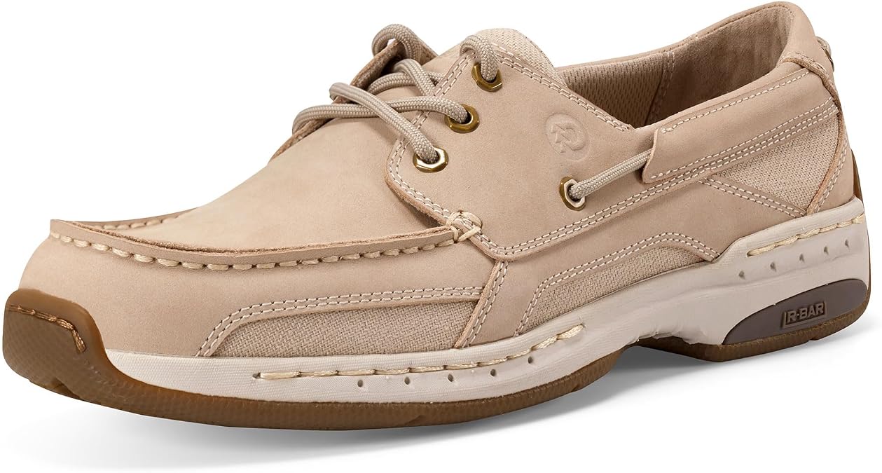 Dunham Men's Captain, Stone Nubuck, 10.5