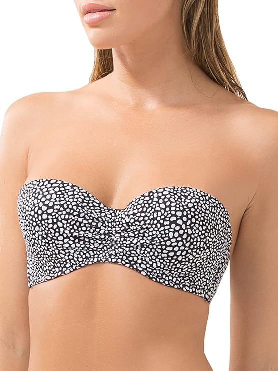 Smart & Sexy womens Swim Secret Bandeau Bikini Top Swim Secret Strapless Swimwear