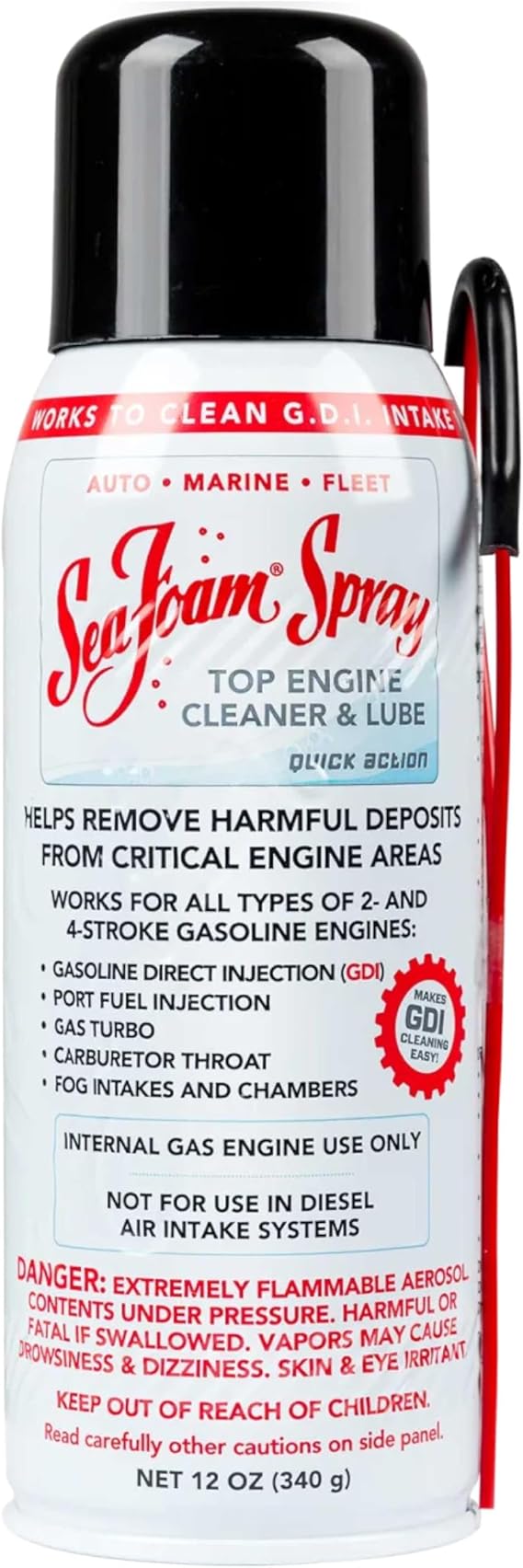 Sea Foam Spray Upper Engine Cleaner and Lube, SS14, 14 oz, Pack of 1