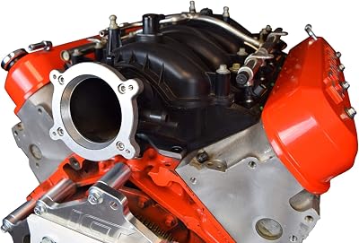 ICT Billet LS4 Intake Manifold to LS3 DBW Throttle Body - Adapter Plate LS 4 Bolt TB Compatible With GXP 551572