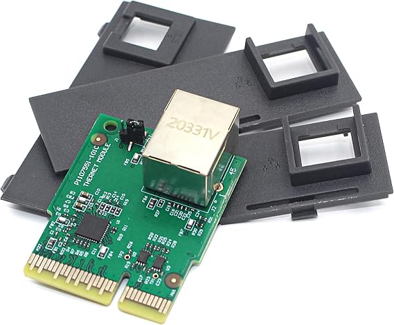 P1112640-015 New Full Version Upgrade Kit Upgrade Ethernet Module for Zebra ZD421 ZD421d ZD421t ZD411 Thermal Printer Wired All dpi | Unique MAC Address |