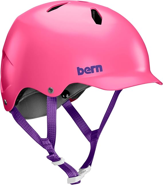 Bern Bandito Youth Bicycle Helmet, Brim Style, Multisport Certified, MIPS Rotational Impact Protection, Compass Dial-Adjusted Fit