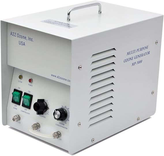 MP-3000 Ozone Generator | Light-Duty for Water-use | Optional Oxygen Hookup | Up to 3000 mg/hr, Optional Oxygen Hookup, Timer Function