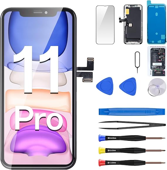 Screen Replacement for iPhone 11 Pro 5.8" LCD Repair Tools Kit
