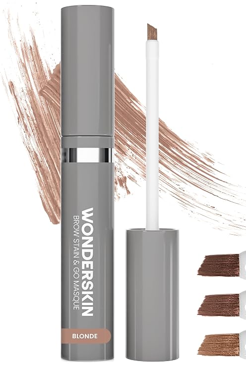 Wonderskin Eyebrow Stain - Long Lasting Brow Tint, Smudge & Transfer Proof | Transfer-proof brow stain delivers waterproof, smudge-proof color that lasts all day.