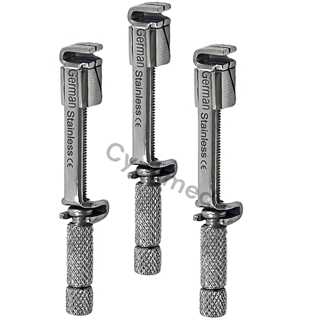Premium German Stainless Steel -Tofflemire Matrix Retainer Universal Bands Dental Instruments (Set of 3 Each)