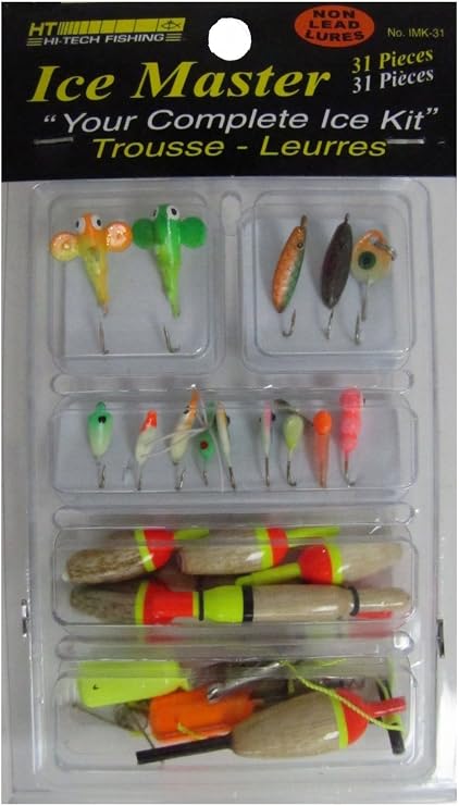 HT Enterprise IMK-31 Ht Complete Ice Master Lure Kit 31 Pc.
