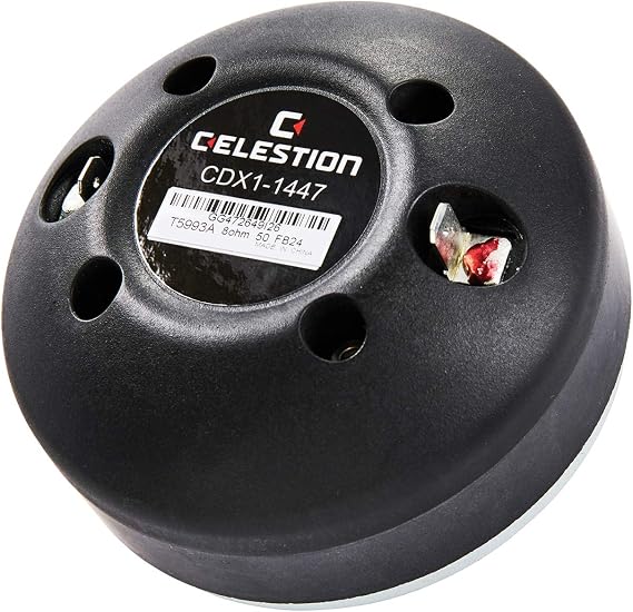 Celestion T5993 CDX1-1447 1-inch Exit Ferrite Magnet Compression Driver 70 Watts Max Power 35 Watts RMS 8 Ohm