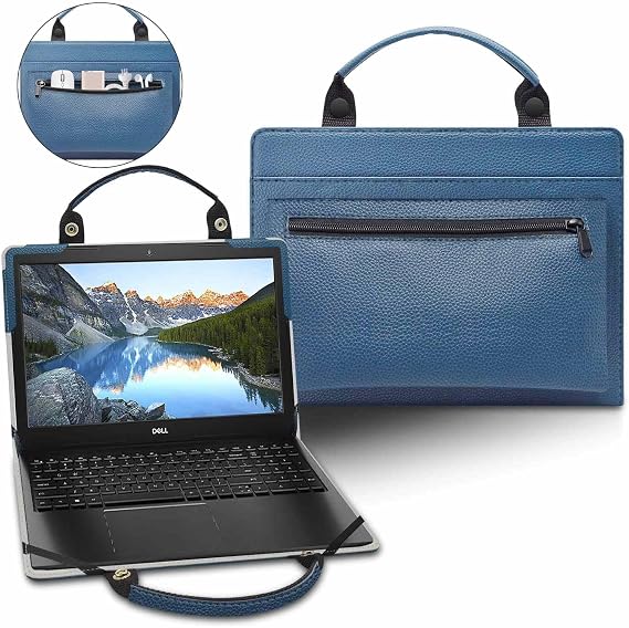 Laptop Case Cover Sleeve for Dell Latitude 7420/Latitude 7420 2-in-1 with Portable Bag with Bag Handle,Blue