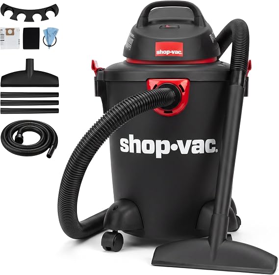 Shop-Vac 5985005 6 Gallon 3.5 Peak HP Wet/Dry Vacuum with Blower Function