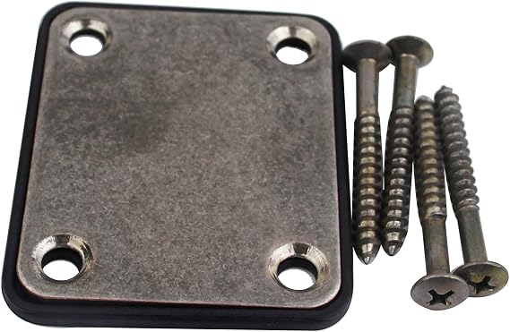 Guyker Rust 4 Bolt Neck Plate, Aged Finish