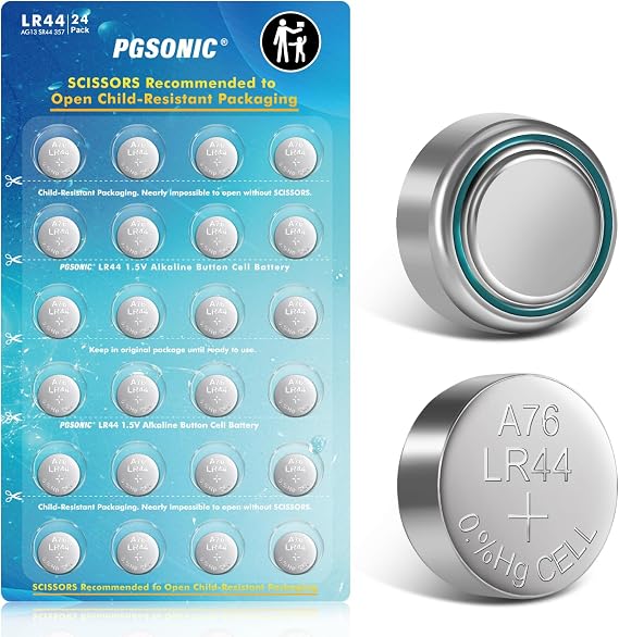 PGSONIC LR44 Battery (24pcs)