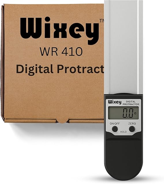 Wixey 8" Digital Protractor, Magnetic Digital Angle Finder for Table Saw