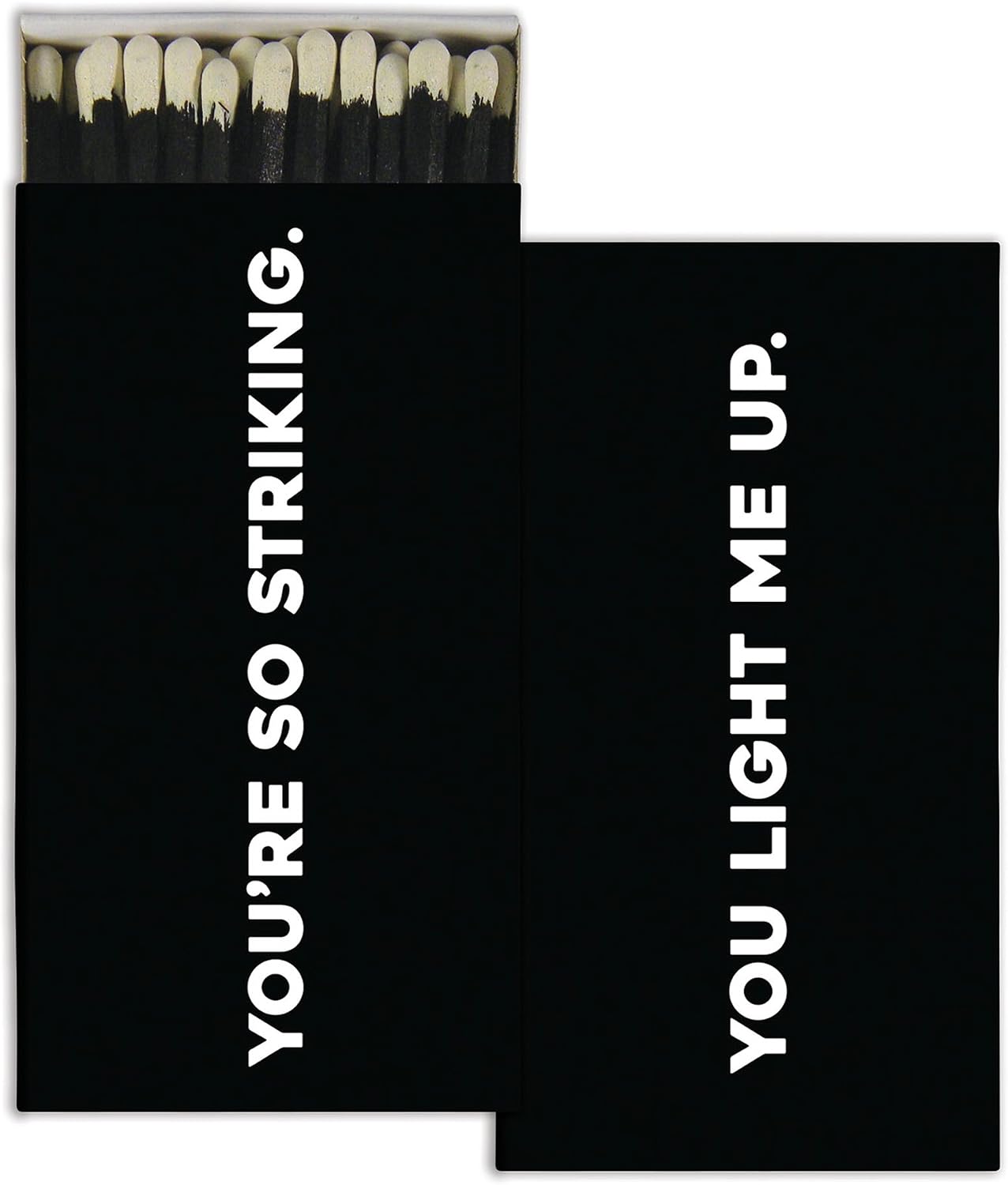 HomArt Large Decorative Striking Candle and Fireplace Wood Matches