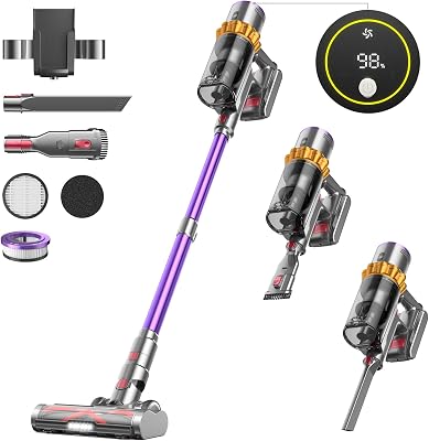 COLIBEN Cordless Vacuum Cleaner, Purple