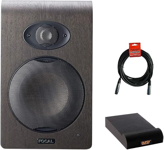 Focal Shape 50 5.0" Active 2-Way Studio Monitor (Single) with Small Isolation Pads & XLR-XLR Cable Bundle