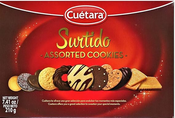 Galletas Cuetara Surtido Original Net.wt 260 g