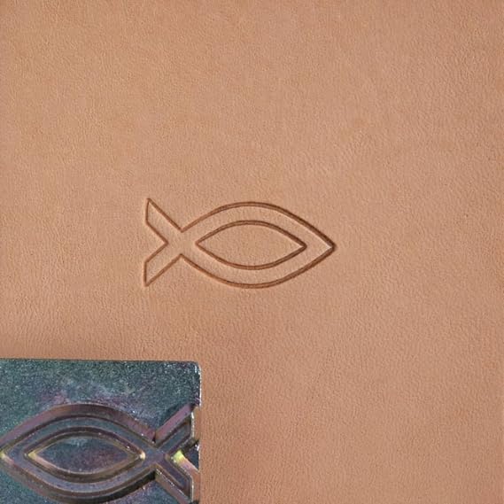 Tandy Leather 2D Fish Stamp 88512-00