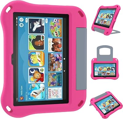 Case for 8 inch Kids Tablet 20202022, Ubearkk Light Weight Anti Slip Shockproof Kids Friendly Case for NOT FIT 8 inch iPad