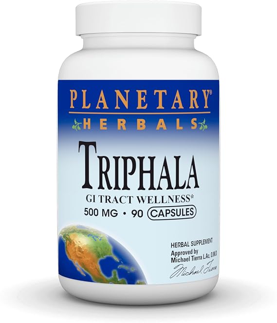 Planetary Herbals Triphala -- 500 mg