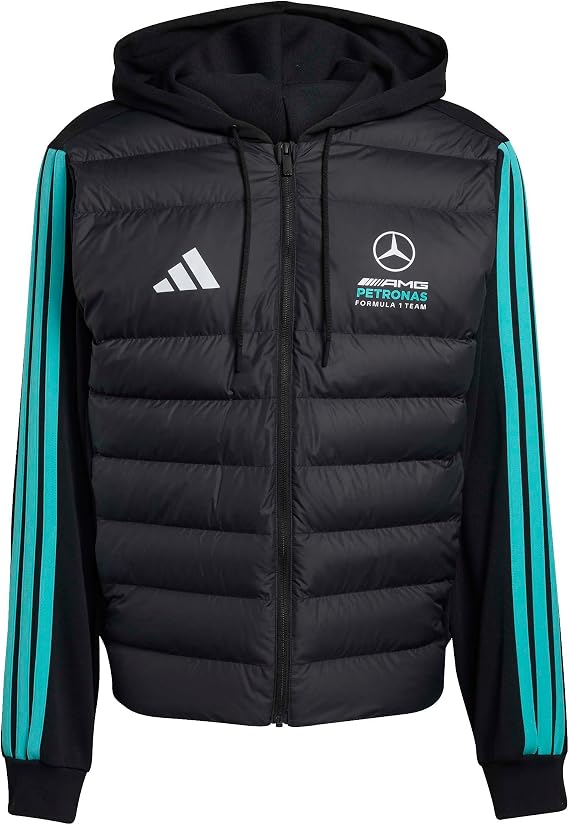 adidas Men's Mercedes - Amg Petronas Formula 1 Team Dna Puffer Jacket JACKET