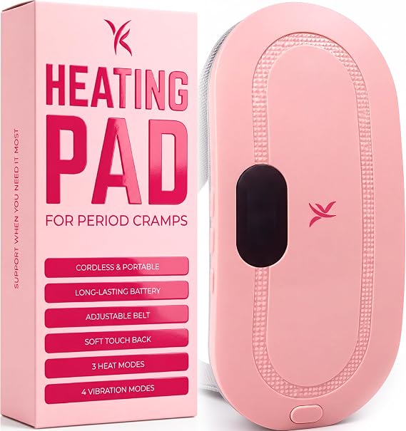 Heating Pad for Period Cramps FSA&HSA Eligible Electric Menstrual Massage