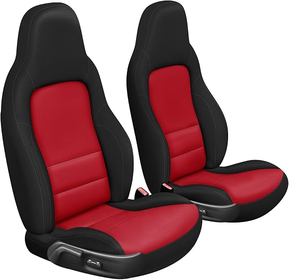 SAPUBK Custom-Fit Front Seat Covers Replace for 2005-2013 Chevy Corvette C6